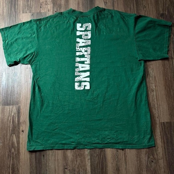 Nike Michigan State Spartans T-Shirt XL Passion Pride Tradition Green‎ - Picture 2 of 7